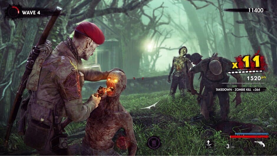 Скриншот 5 из Zombie Army 4: Dead War - Paratrooper Zombie Character