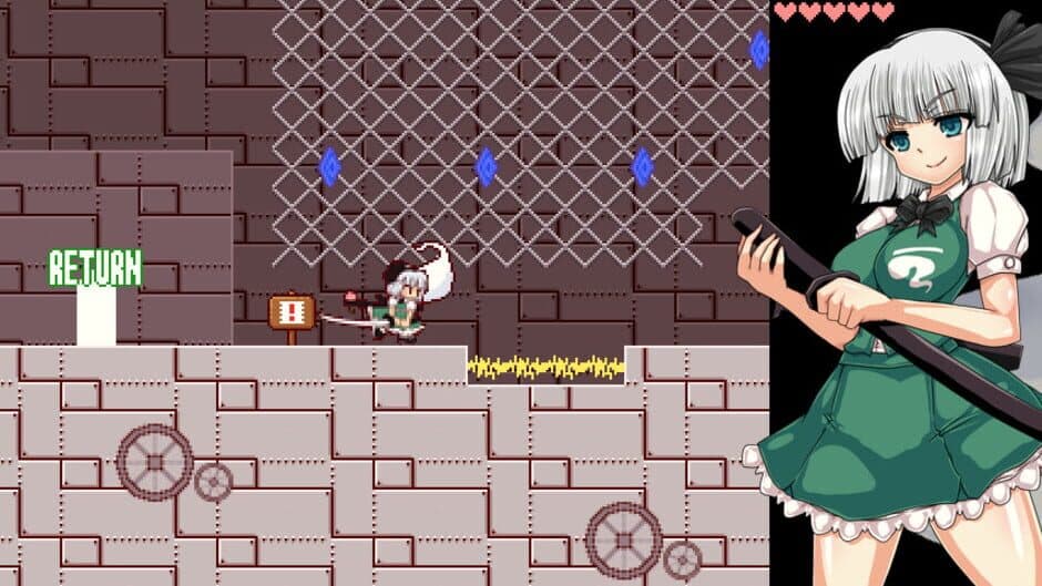 Скриншот 3 из Youmu Konpaku & Dungeon of Lewd Creatures