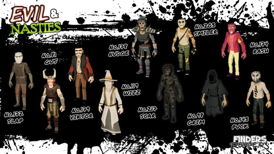 Скриншот 3 из Finders Reapers: Evil & Nasty Character Pack