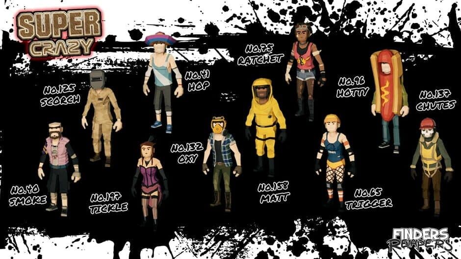 Скриншот 2 из Finders Reapers: Super Crazy Character Pack