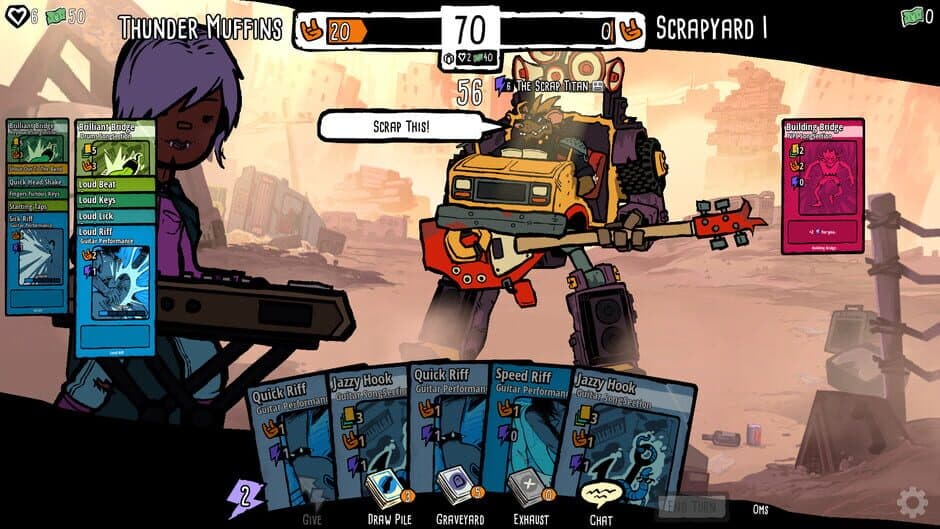 Скриншот 5 из Battle Bands: Rock & Roll Deckbuilder