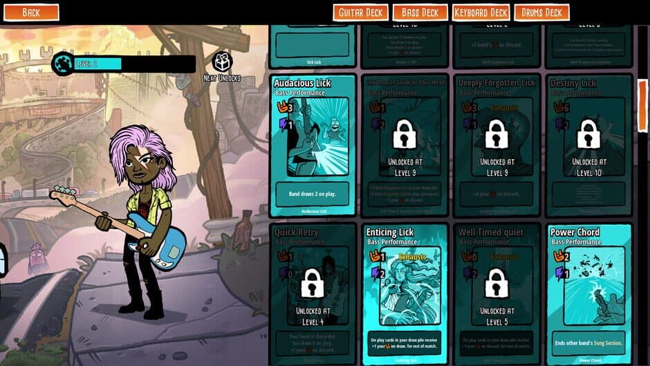 Скриншот 8 из Battle Bands: Rock & Roll Deckbuilder