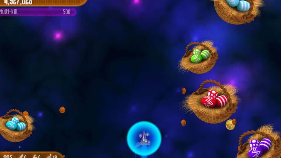 Скриншот 4 из Chicken Invaders 3: Easter Edition