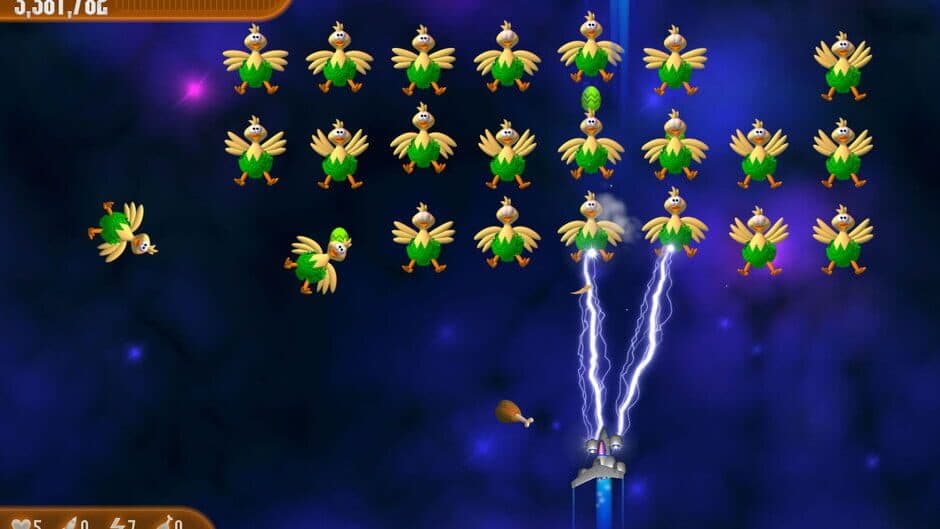 Скриншот 5 из Chicken Invaders 3: Easter Edition