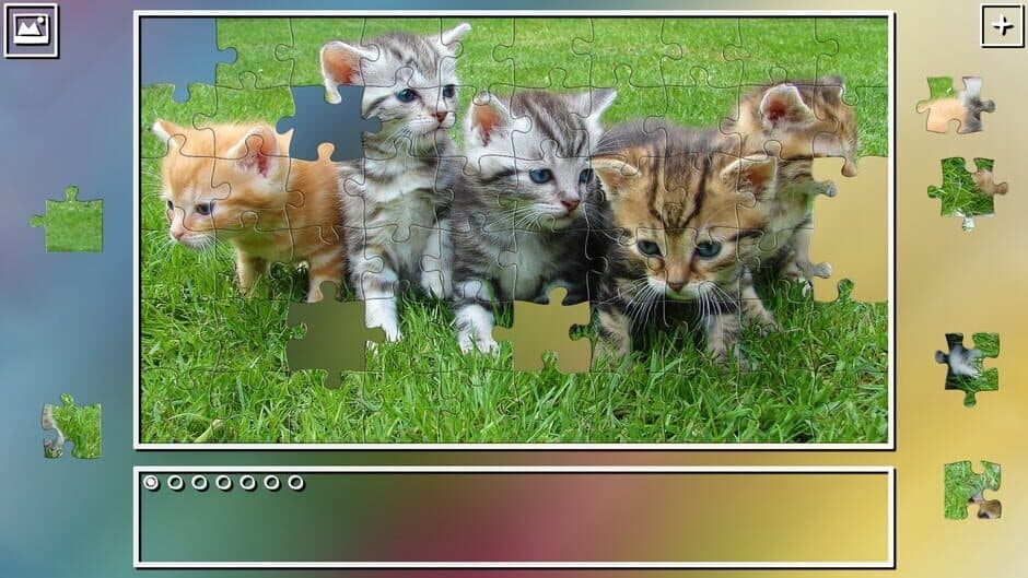 Скриншот 8 из Super Jigsaw Puzzle: Generations - Kittens Puzzles