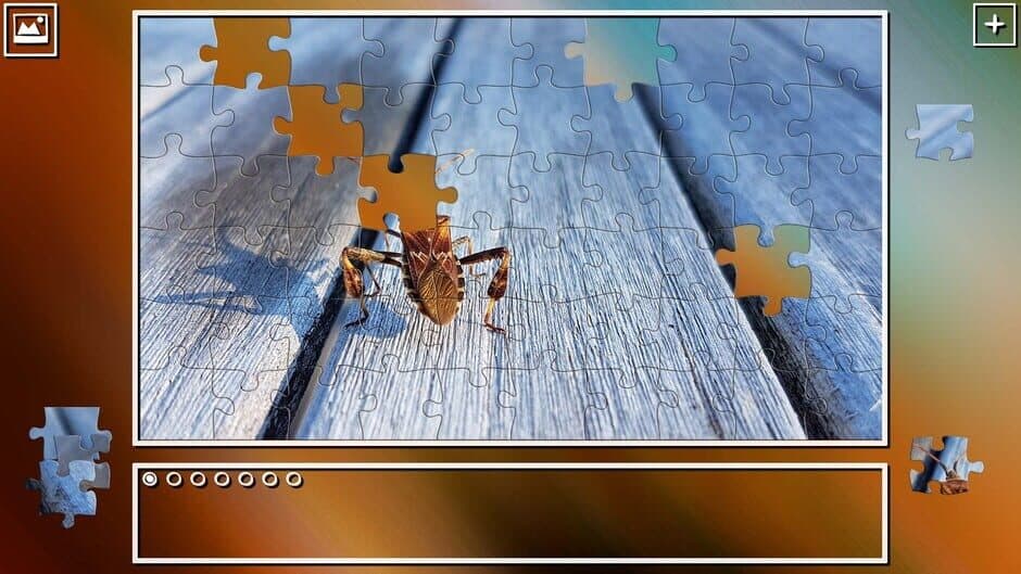 Скриншот 1 из Super Jigsaw Puzzle: Generations - Bugs Puzzles