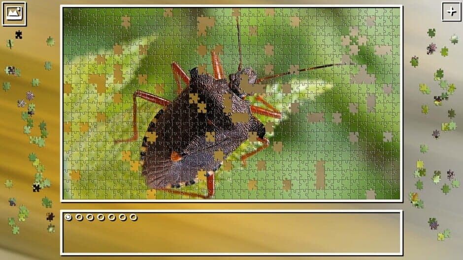 Скриншот 4 из Super Jigsaw Puzzle: Generations - Bugs Puzzles