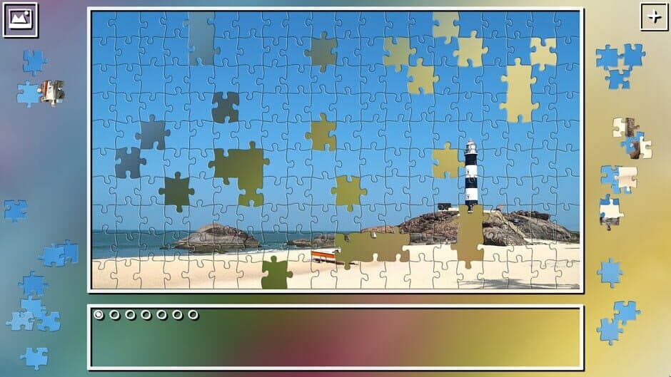 Скриншот 3 из Super Jigsaw Puzzle: Generations - Beaches Puzzles
