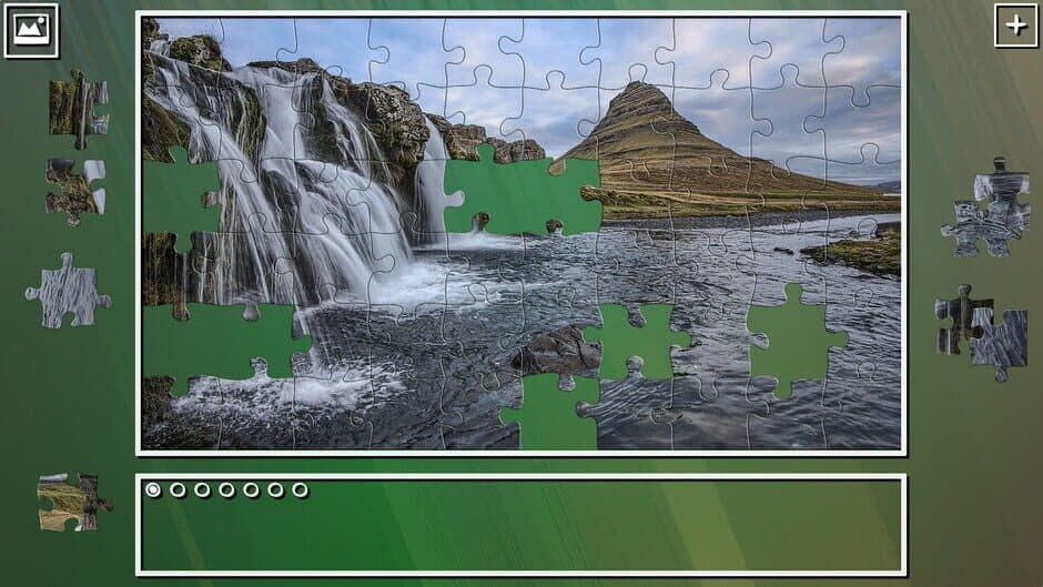 Скриншот 6 из Super Jigsaw Puzzle: Generations - Waterfalls Puzzles