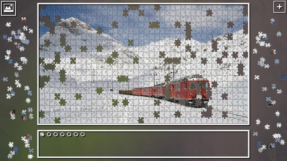 Скриншот 4 из Super Jigsaw Puzzle: Generations - Trains Puzzles