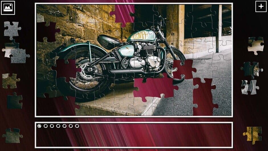Скриншот 5 из Super Jigsaw Puzzle: Generations - Motorbikes Puzzles