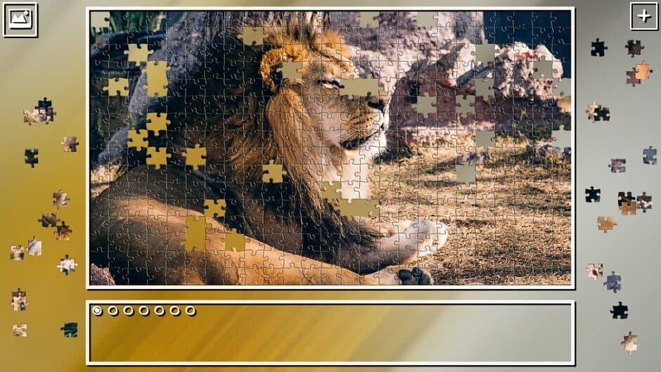 Скриншот 3 из Super Jigsaw Puzzle: Generations - Big Cats Puzzles