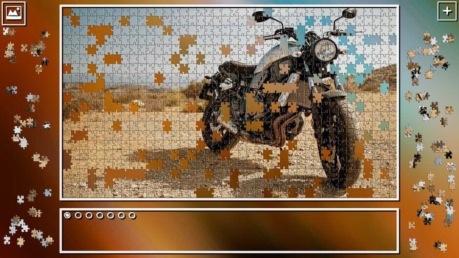 Скриншот 9 из Super Jigsaw Puzzle: Generations - Motorbikes Puzzles