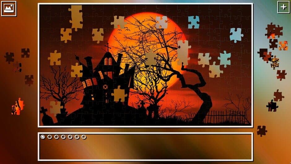 Скриншот 2 из Super Jigsaw Puzzle: Generations - Halloween Puzzles