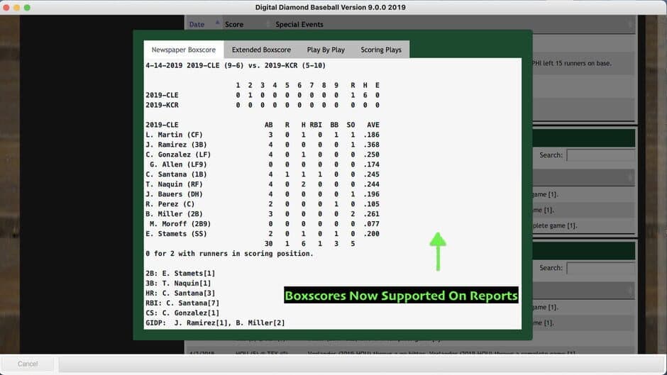 Скриншот 8 из Digital Diamond Baseball V9