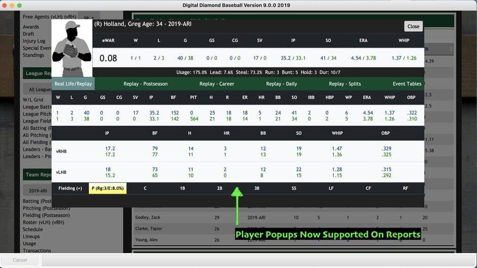 Скриншот 9 из Digital Diamond Baseball V9