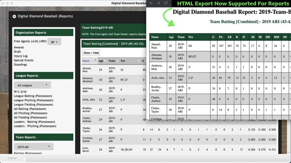 Скриншот 11 из Digital Diamond Baseball V9