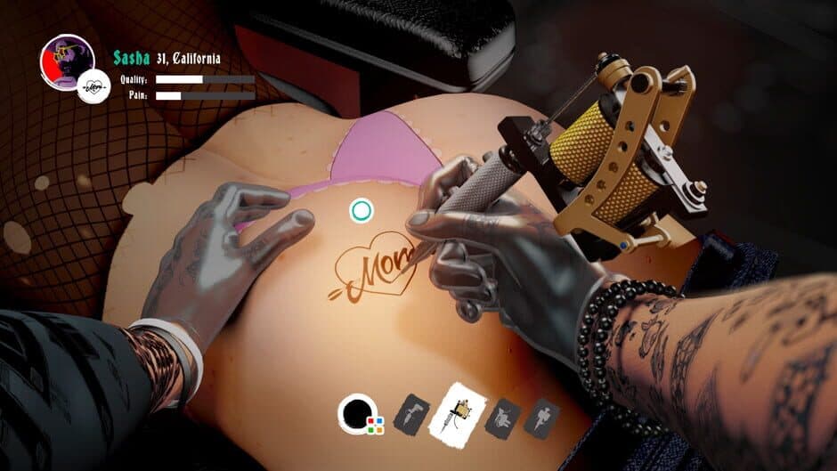 Скриншот 1 из Ink Studio: Tattoo Artist Simulator