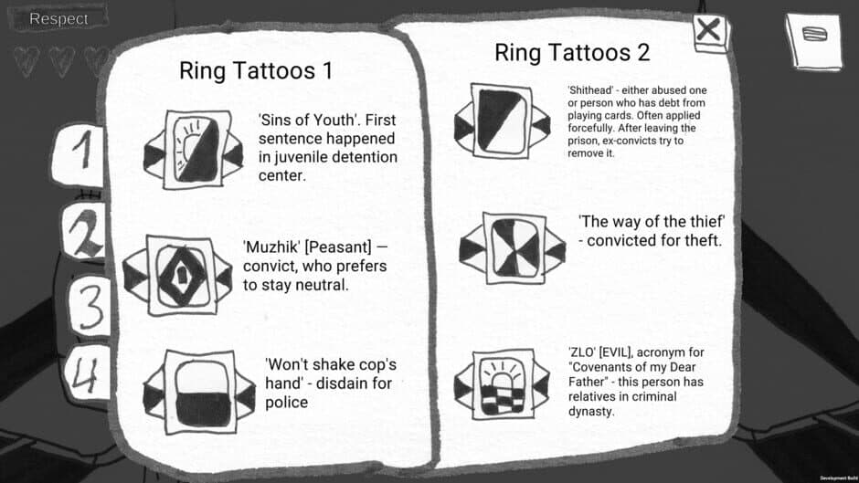 Скриншот 1 из Russian Prison Tattoo Simulator