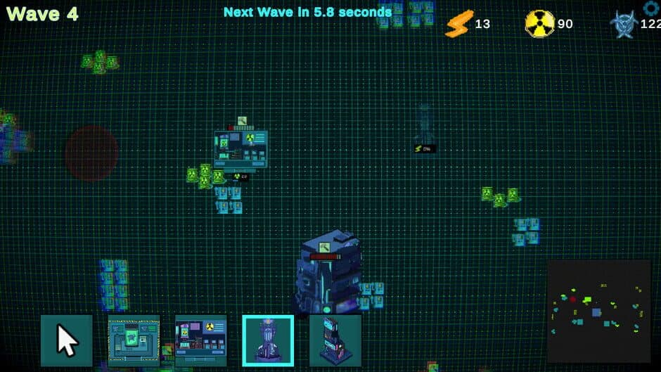 Скриншот 2 из CyberGrid: Tower defense