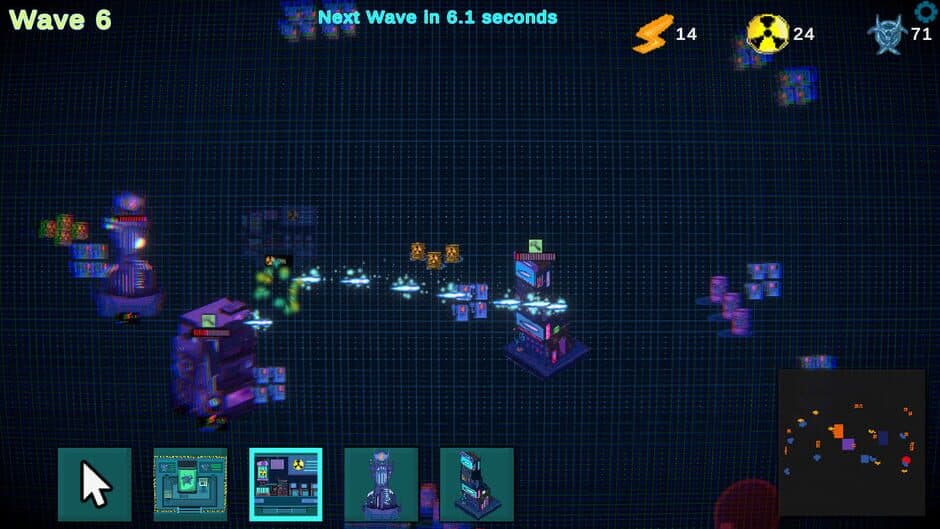Скриншот 4 из CyberGrid: Tower defense