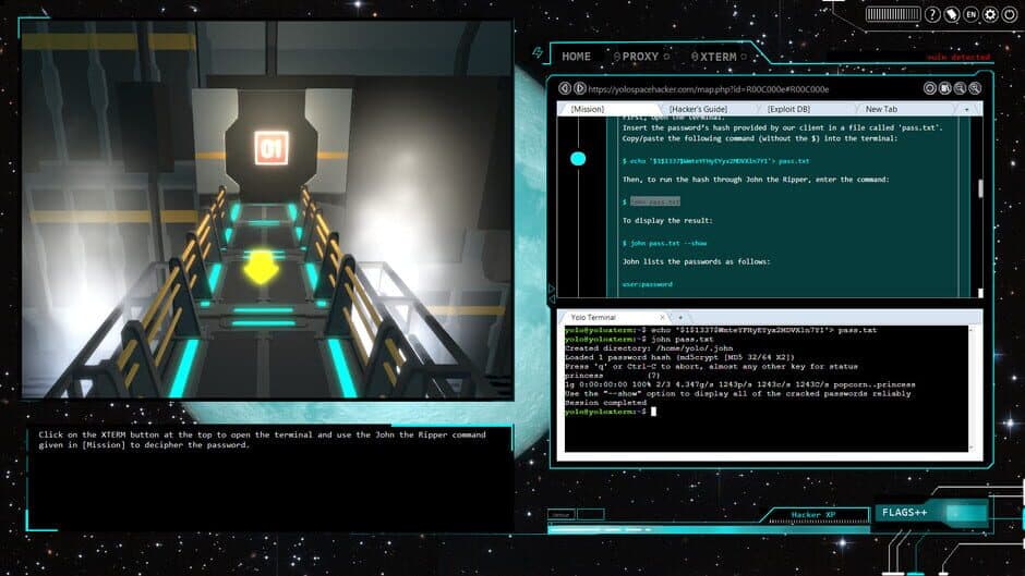 Скриншот 3 из Yolo Space Hacker