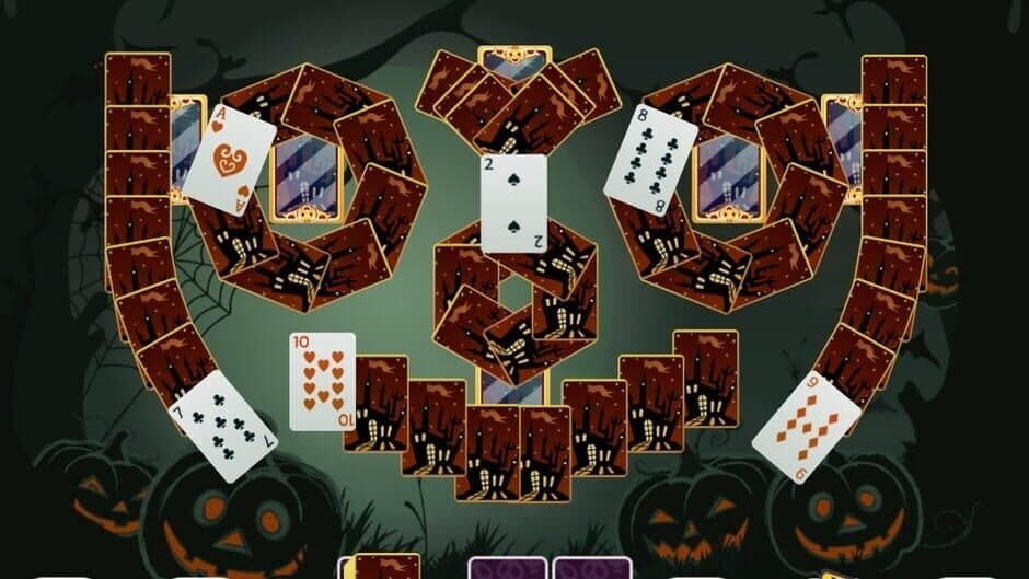 Скриншот 1 из Solitaire Halloween Story