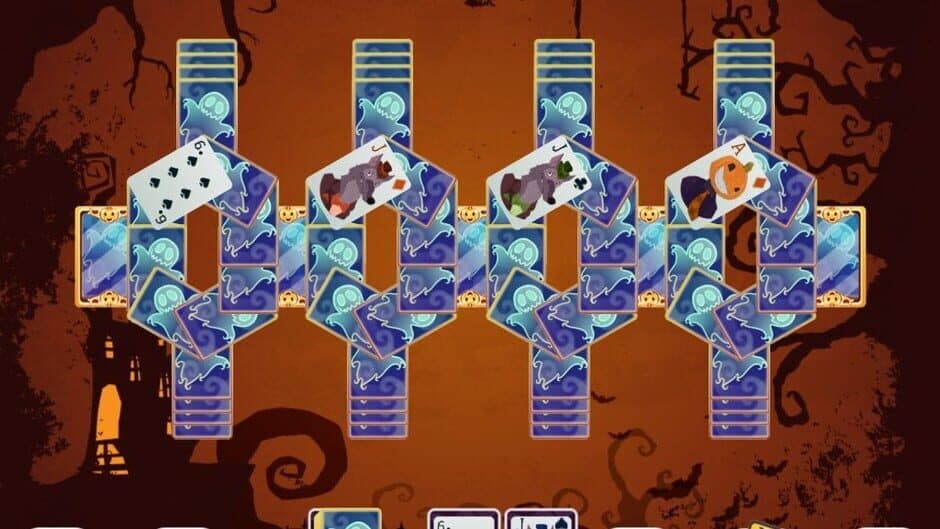 Скриншот 2 из Solitaire Halloween Story