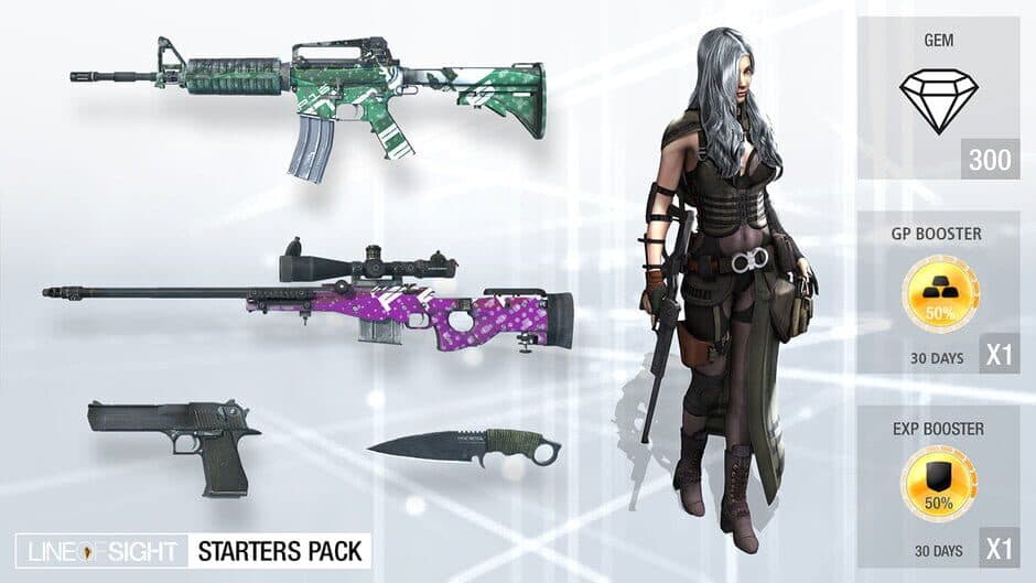Скриншот 1 из Line of Sight: Starters Pack