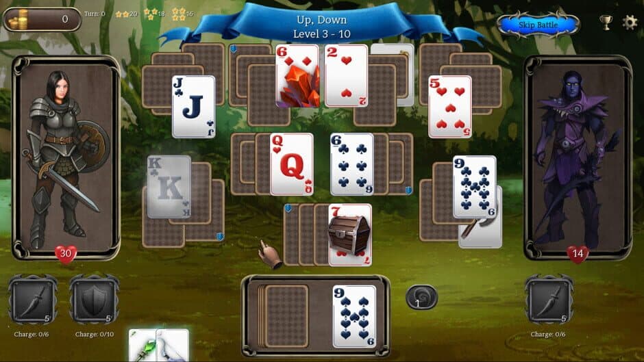 Скриншот 1 из Ember Knight Solitaire