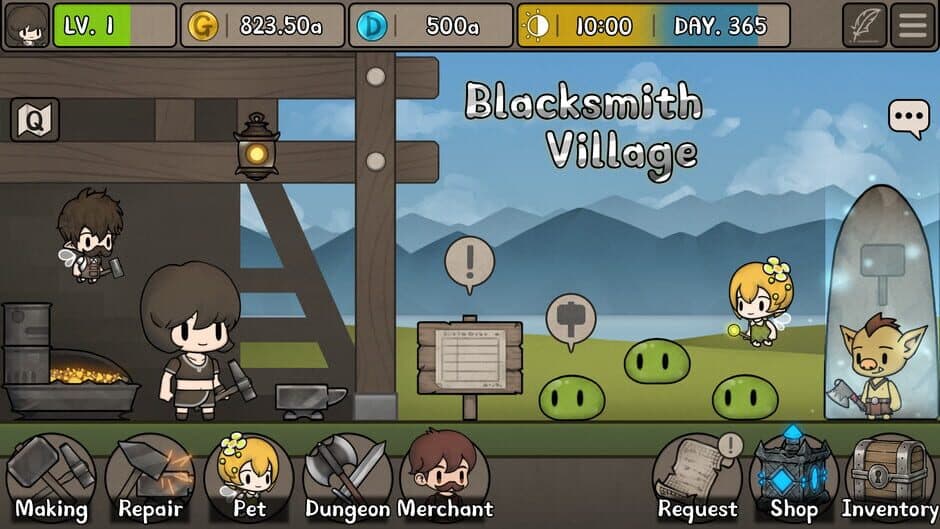 Скриншот 1 из Blacksmith Village