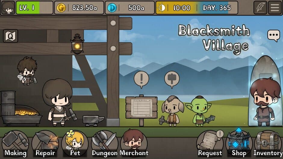 Скриншот 2 из Blacksmith Village