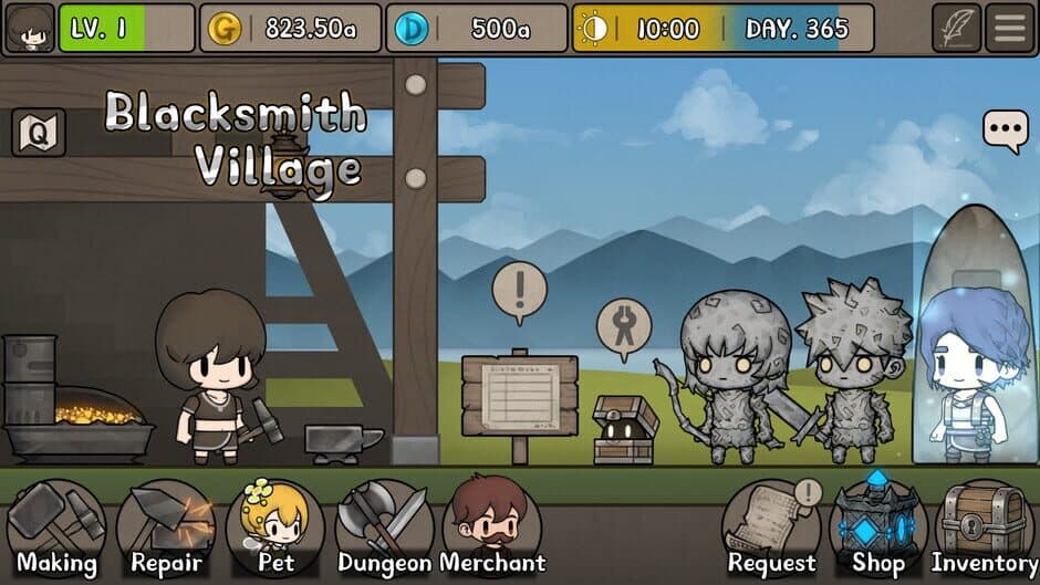 Скриншот 3 из Blacksmith Village