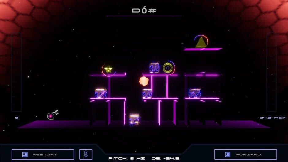 Скриншот 2 из Vocal Space Shooter