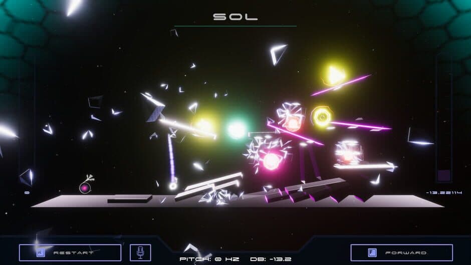 Скриншот 3 из Vocal Space Shooter