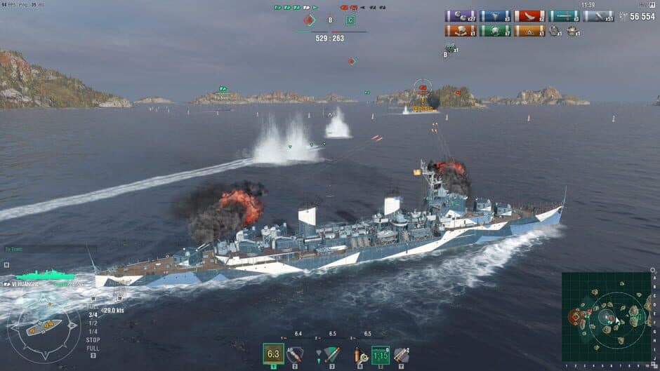 Скриншот 3 из World of Warships: Huanghe Pack