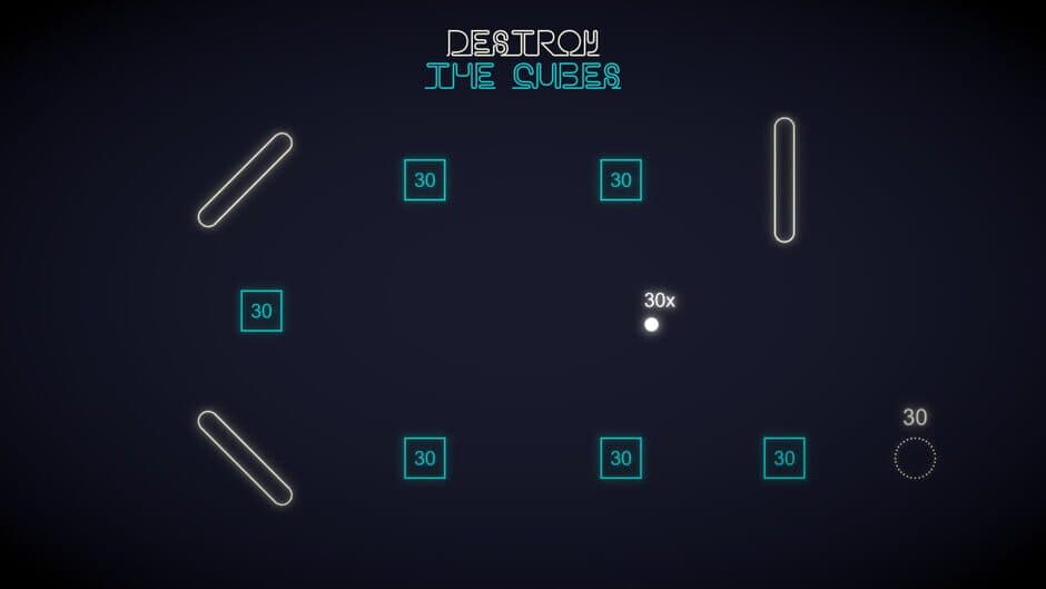Скриншот 1 из Destroy the Cubes