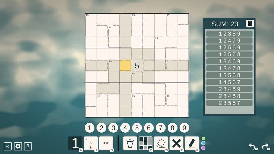 Скриншот 1 из Killer Sudoku