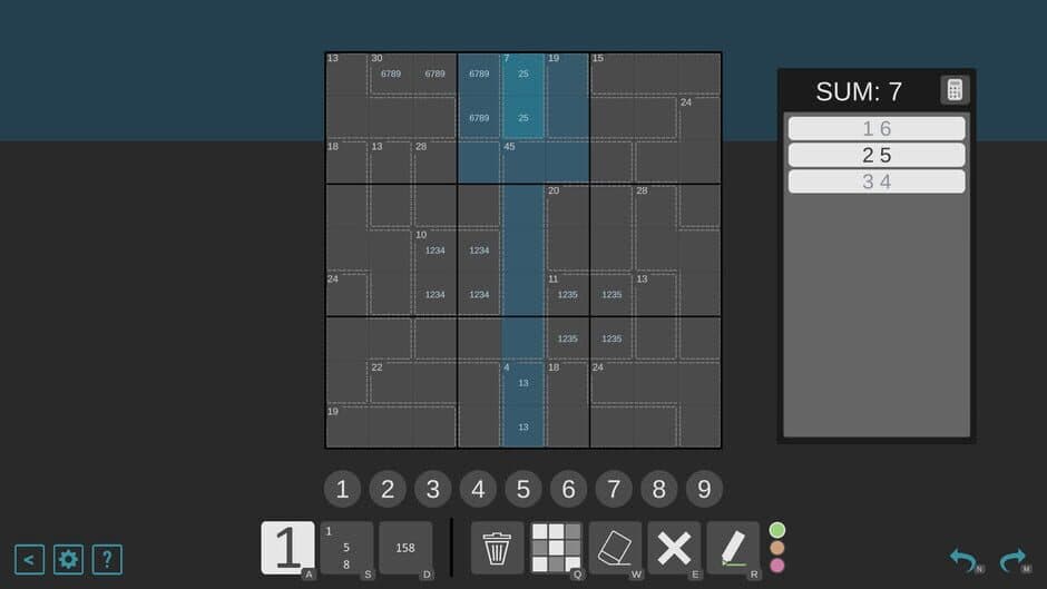 Скриншот 4 из Killer Sudoku
