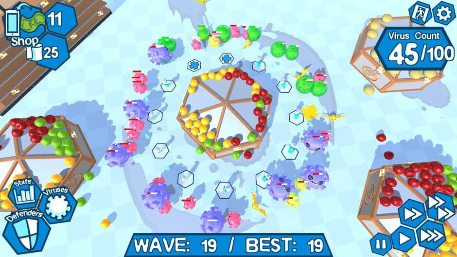 Скриншот 1 из Covid Kawaii!