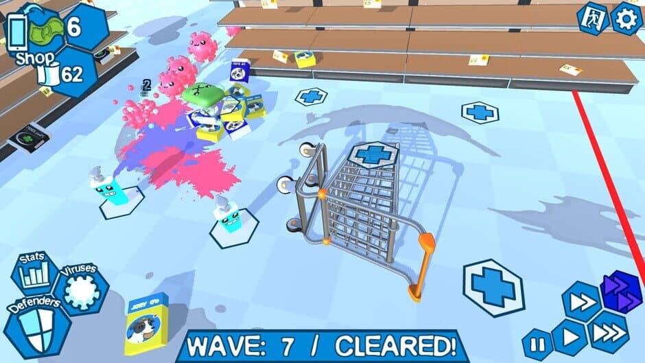 Скриншот 3 из Covid Kawaii!