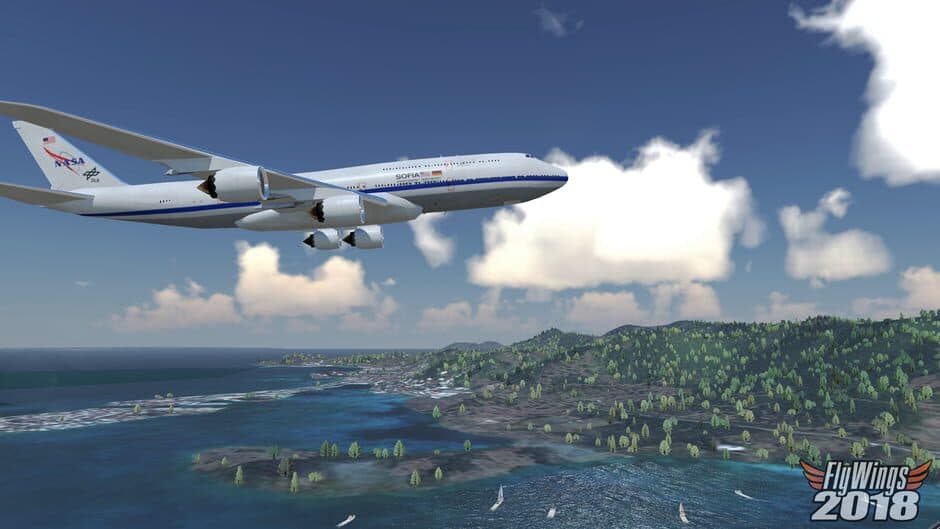 Скриншот 3 из FlyWings 2018 Flight Simulator: Boeing 747 Family
