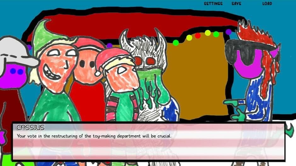 Скриншот 2 из Paper Shakespeare: Stick Julius Caesar (With a Dagger) - War on Xmas