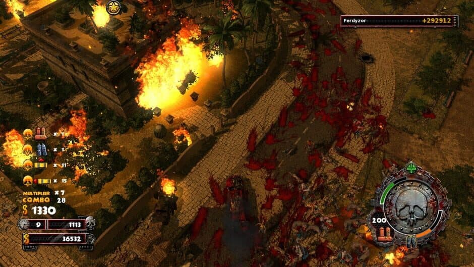Скриншот 2 из Zombie Driver HD: Burning Garden of Slaughter