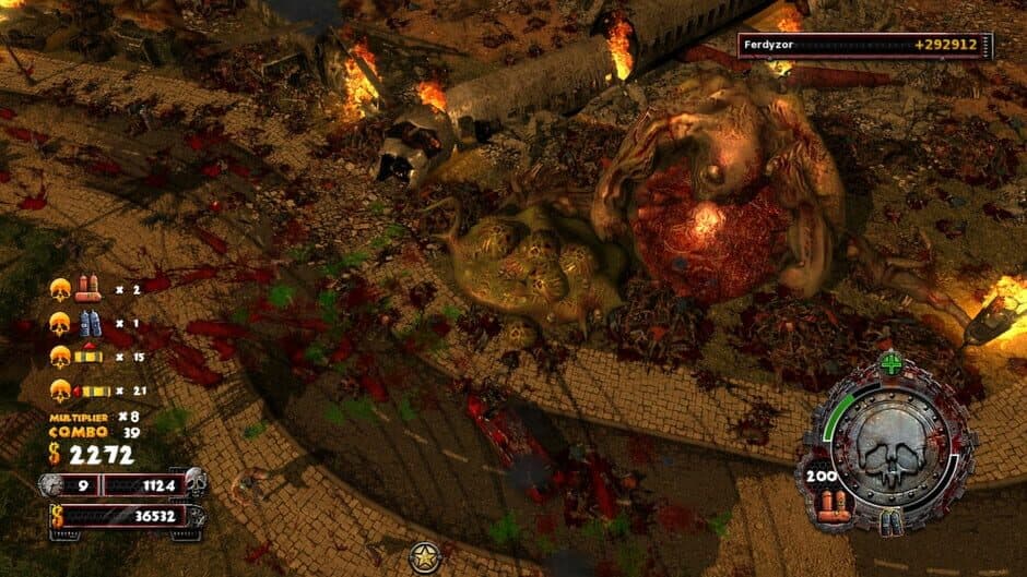 Скриншот 4 из Zombie Driver HD: Burning Garden of Slaughter
