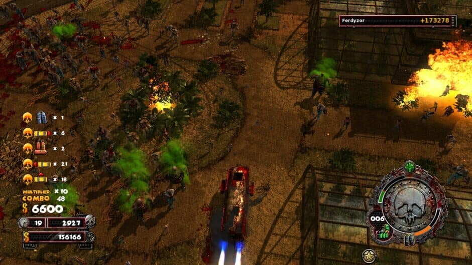 Скриншот 5 из Zombie Driver HD: Burning Garden of Slaughter