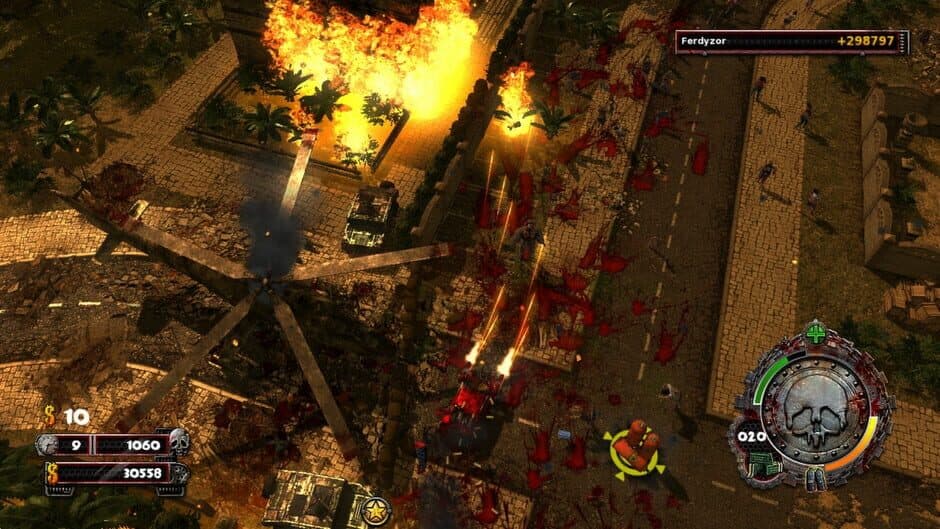 Скриншот 6 из Zombie Driver HD: Burning Garden of Slaughter
