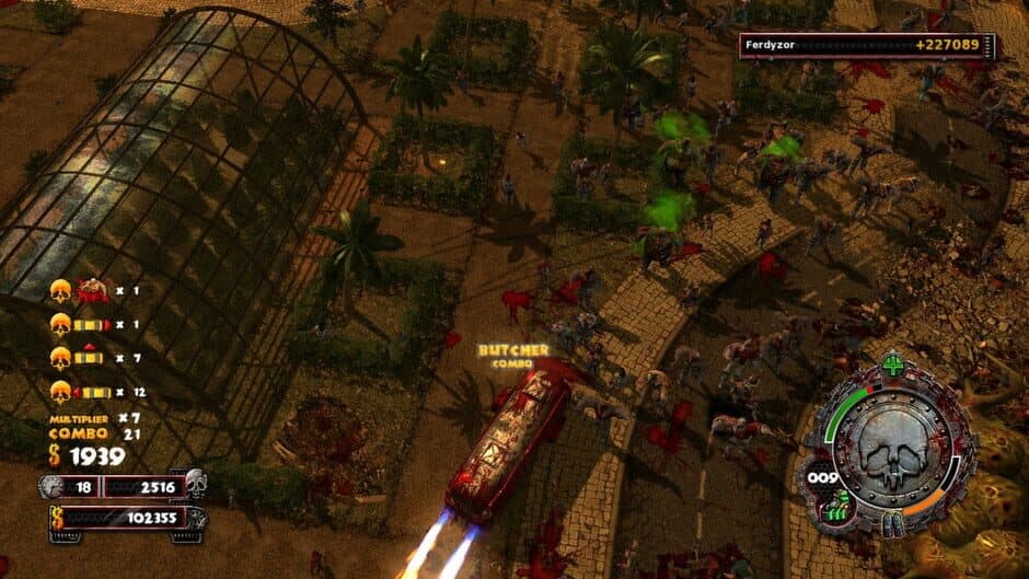 Скриншот 1 из Zombie Driver HD: Burning Garden of Slaughter