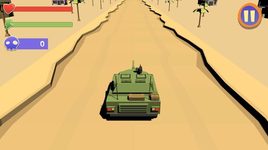 Скриншот 1 из Tank Zombie Smasher