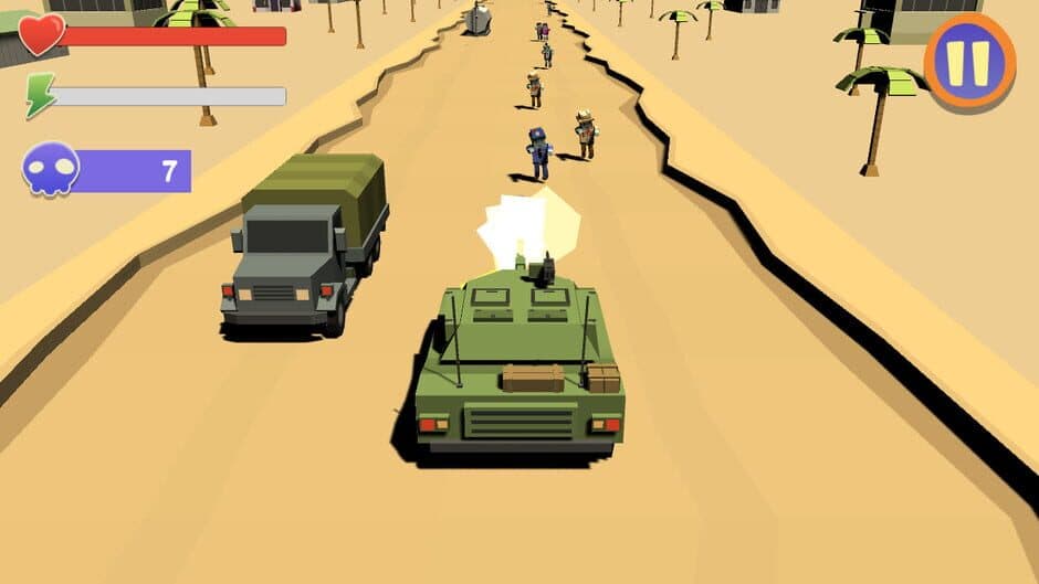 Скриншот 3 из Tank Zombie Smasher
